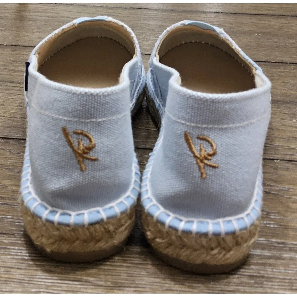 Ocean Core Espadrilles Shoes Womens 7 EU 38 NEW Granny Coastal Nautical Blue